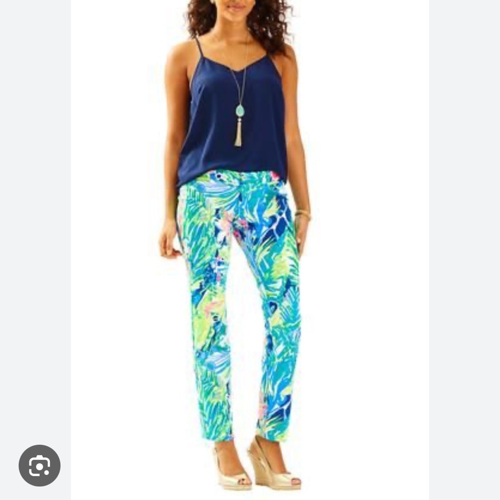 Lilly Pulitzer Kelly pants size 4